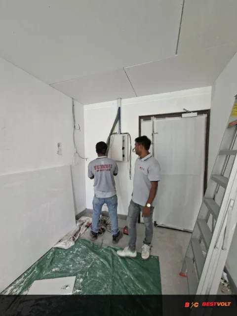 Orchid Park Condo - Full Rewiring & Power Points - Condominium - Image 01 by BestVolt Contractors Singapore - Electrical Rewiring Project