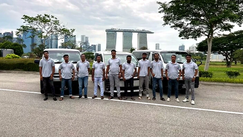 BestVolt Contractors electricians and site team in Singapore