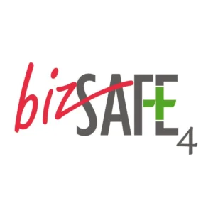 bizSAFE Level 4 certification logo — Singapore’s workplace safety and health programme.